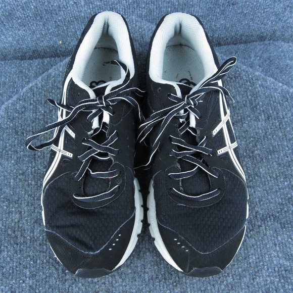 ASICS Rush33 Women Sneaker Shoes Black Synthetic Lace Up Size 7 Medium - Picture 3 of 10